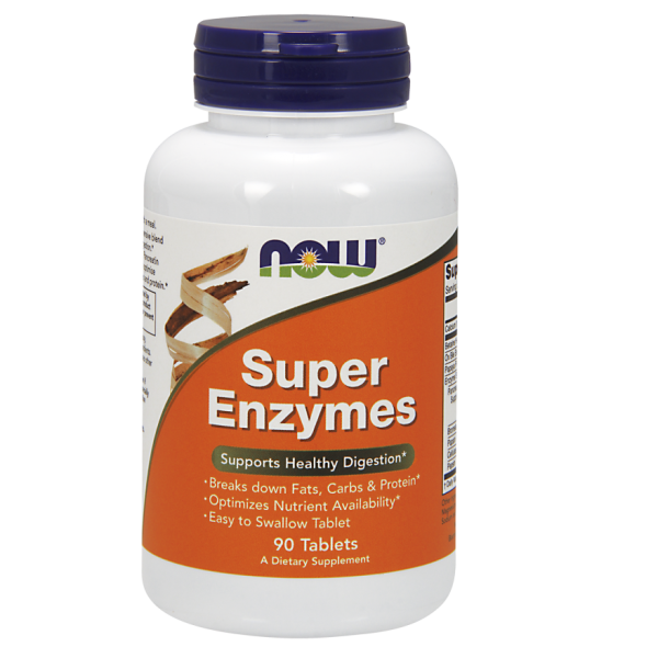 Now Super Enzymes (2960) 90 comprimidos