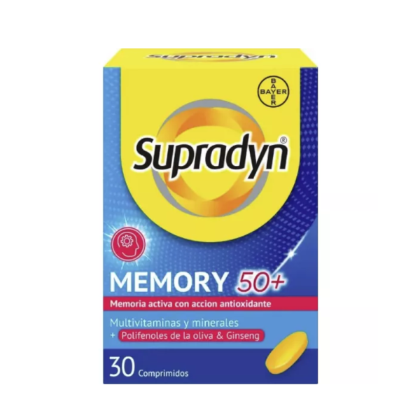 Supradyn Memory 50+ X30 comprimidos