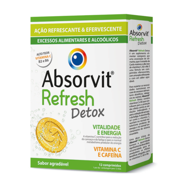 Absorvit Refresh Detox 12 Comprimidos