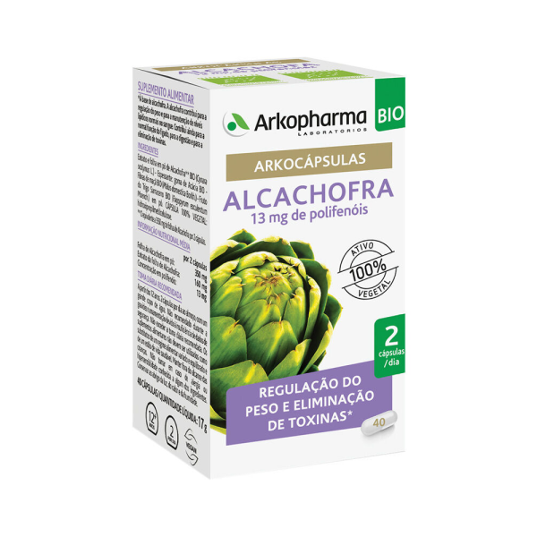 Arkocápsulas® Alcachofra BIO - 40 cápsulas