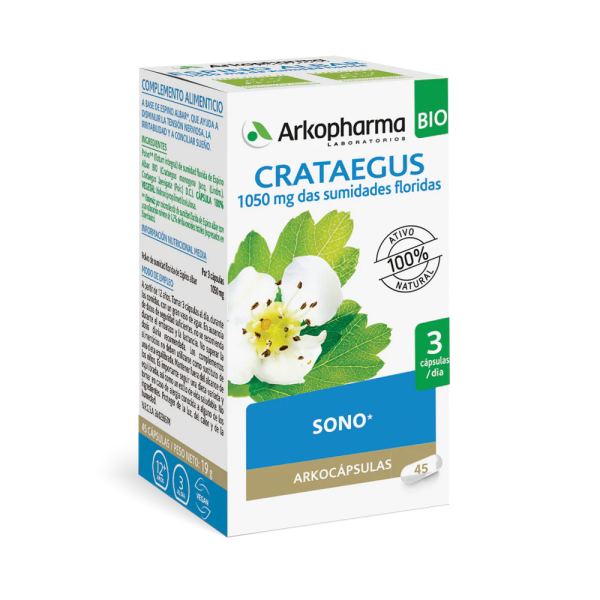 Arkocápsulas® Crataegus - 45 cápsulas