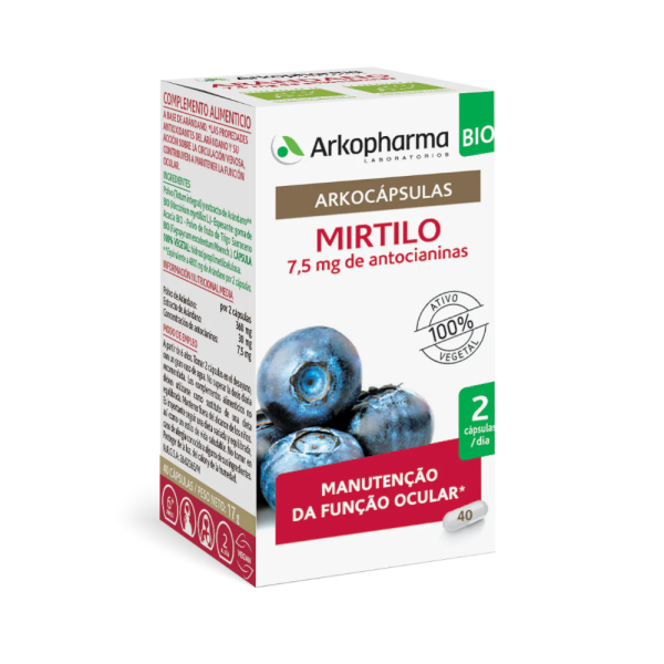 Arkocápsulas® Mirtilo Bio - 40 cápsulas