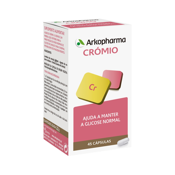 Arkopharma® Crómio - 45 cápsulas