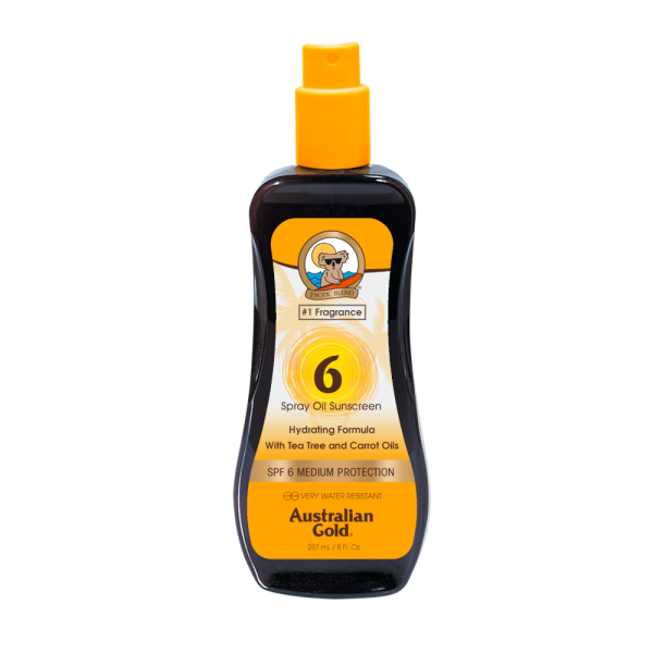 Australian Gold SPF 6 Spray Oil Carrot Sunscreen 237ml