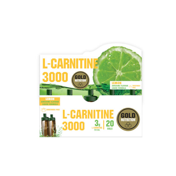 Gold Nutrition L-Carnitine 3000mg 20 Unidoses