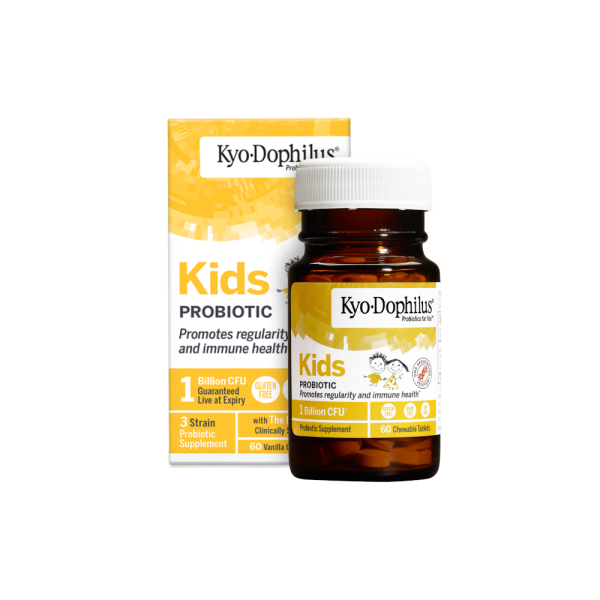 Kyolic Kyo-Dophilus Kids 60 Comprimidos Mastigáveis