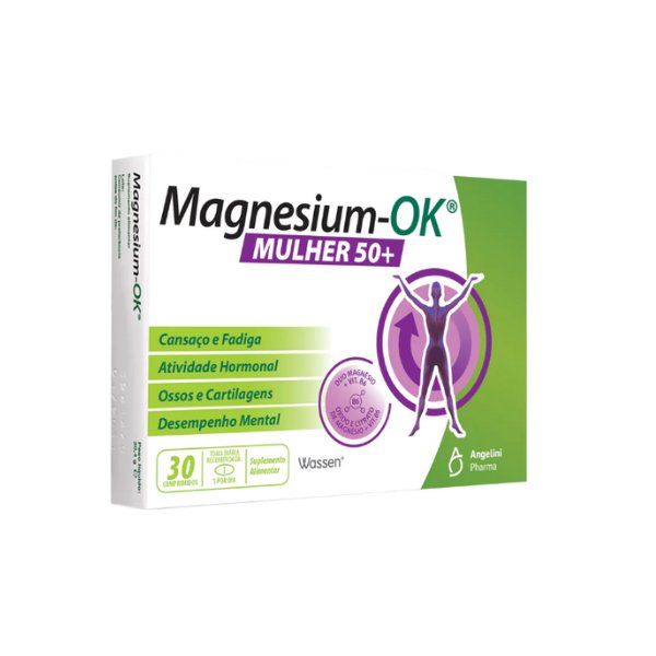 Magnesium OK Mulher 50+ x 30 comprimidos