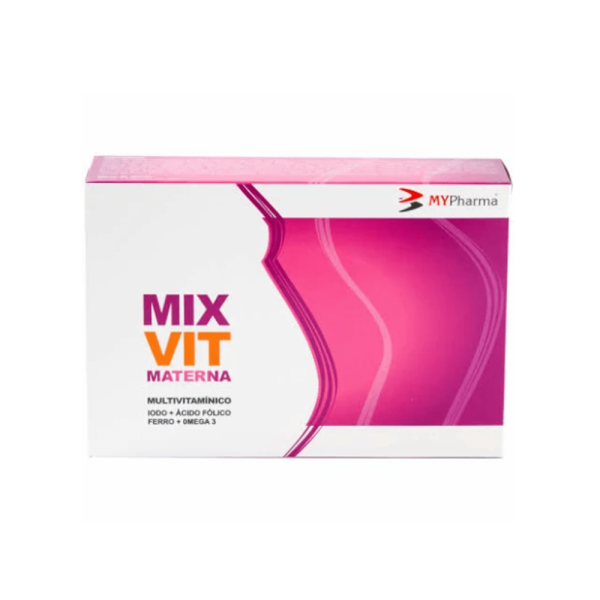 MixVit Materna Lipid 30 Cápsulas