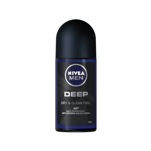 Nivea Men Desodorizante Deep Dry & Clean Feel 48h 50ml