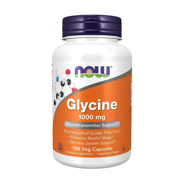 Now Glycine 1000 mg X100 Cásulas Vegetais
