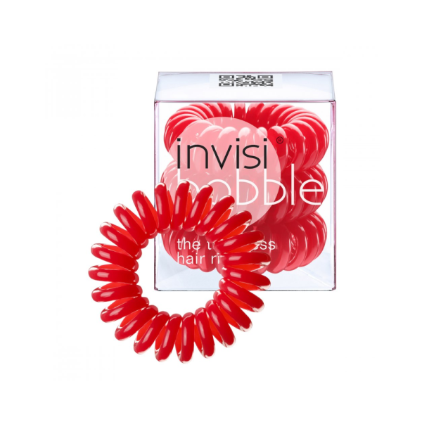 Invisibobble Original 3 Elásticos de Cabelo - Raspberry Red 