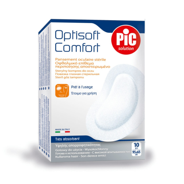 Pic Solution Optisoft Comfort 10 Tampões Protetores Oculares