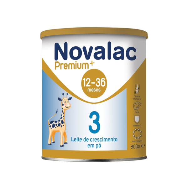 Novalac Premium 3 Leite de Crescimento 12-36m 800g
