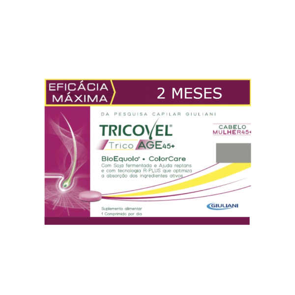 Tricovel TricoAge 45+ BioEquolo 2x30 Comprimidos