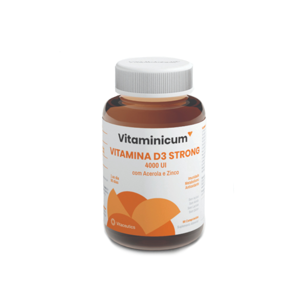Vitaminicum Vitamina D3 Strong 90 Comprimidos