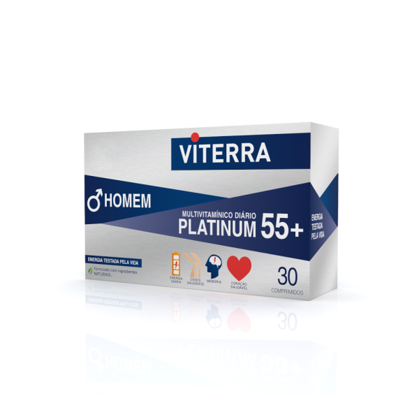 Viterra Homem Platinum 55+ 30 Comprimidos