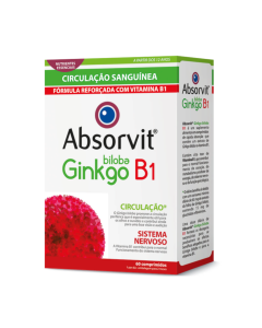 Absorvit Ginkgo B1 60 Comprimidos
