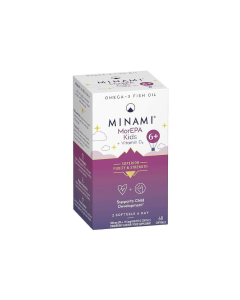 Minami MorEPA Kids + Vitamina D (6 Anos+) 60 Cápsulas