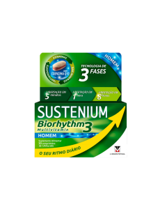 Sustenium Biorhythm 3 Multivitamin Homem 30 Comprimidos